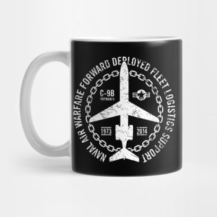 Vintage C-9B Skytrain II Aircraft Naval Fleet Logistics Support Aircraft Tribute Mug